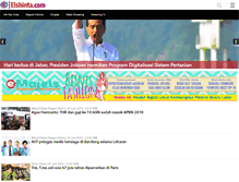 Tablet Screenshot of elshinta.com
